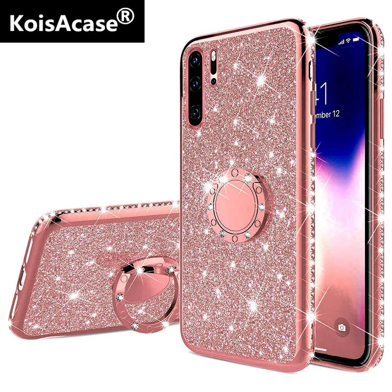 Блестящий Алмазный чехол KoisAcase для Huawei P30 Lite P20 Pro Mate 30 20 Y5 Y6 Y7 Prime 2019 P Smart Plus Honor 8C 8X 9X |