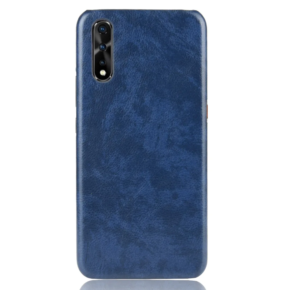 ДЛЯ Vivo V17 Neo V17Neo чехол Ретро Личи шаблон кожаная крышка для Vivo V17 V 17 Neo всенаправленная Защитная крышка 6,38 дюймов