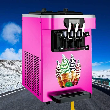 

Commercial soft serve Ice cream machine electric 18-22L/H flavors sweet cone ice cream maker 110V / 220V 1700W