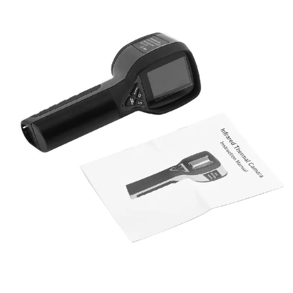 

HT-02/HT-02D Thermal Imaging Camera Infrared Thermometer Imager Digital LCD Handheld Infrared Camera Temperature Gun -20~300 C