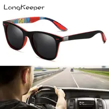 Longkeader, Классические поляризованные солнцезащитные очки для мужчин и женщин, Ретро стиль, модные солнцезащитные очки, мужские очки для вождения, UV400, Gafas De Sol, новые очки