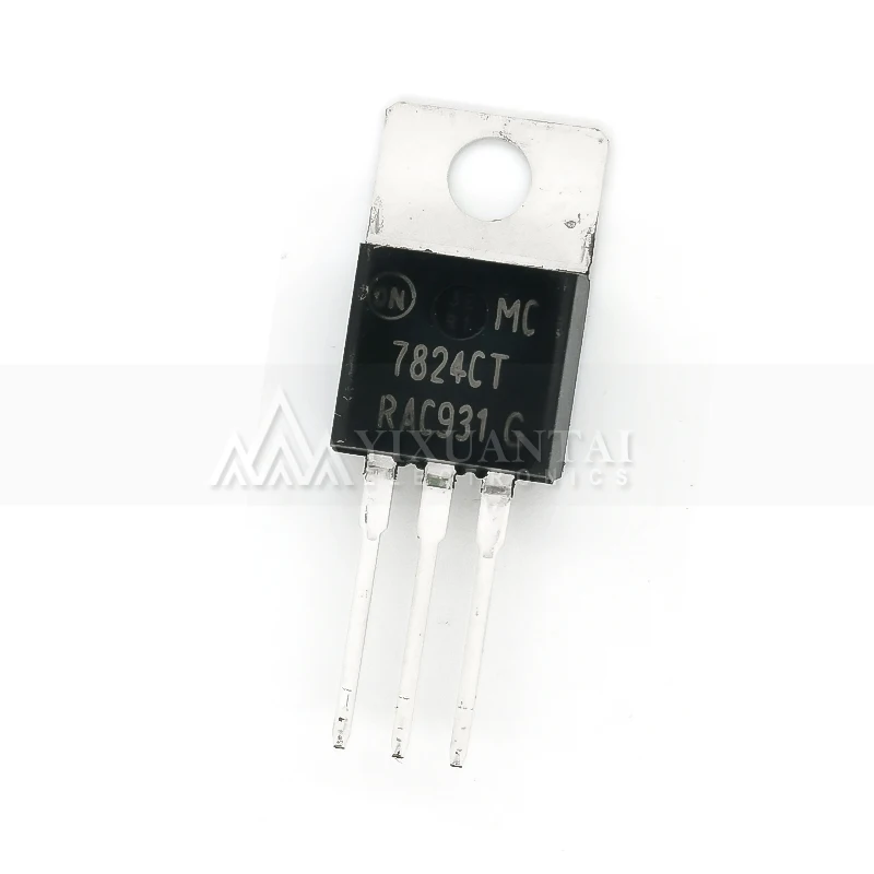 

MC7824CTG MC7824CT MC7824 7824CT【REG LINEAR 24V 1A TO220AB】10pcs/Lot New