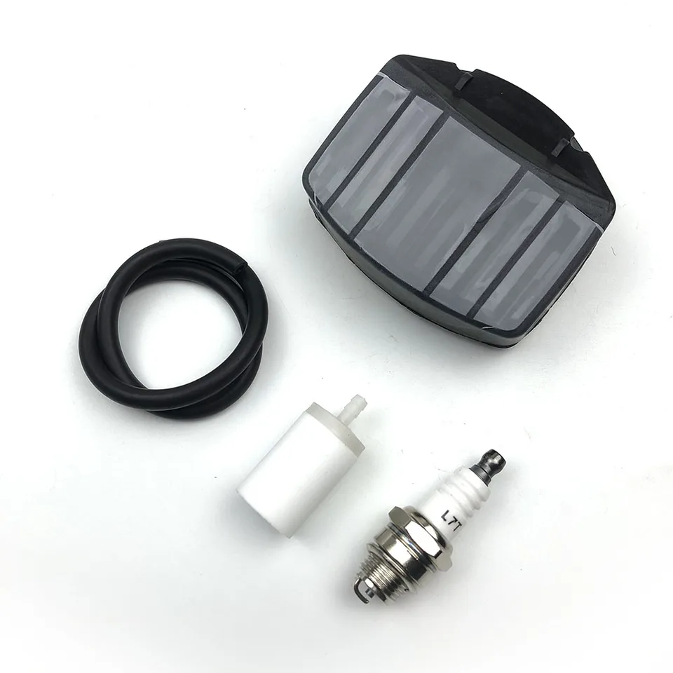 Kit Filtro Aria + Candela Jeffergarden Per Motoseghe 340, 345, 346, 350, 351, 353 - Foto 3