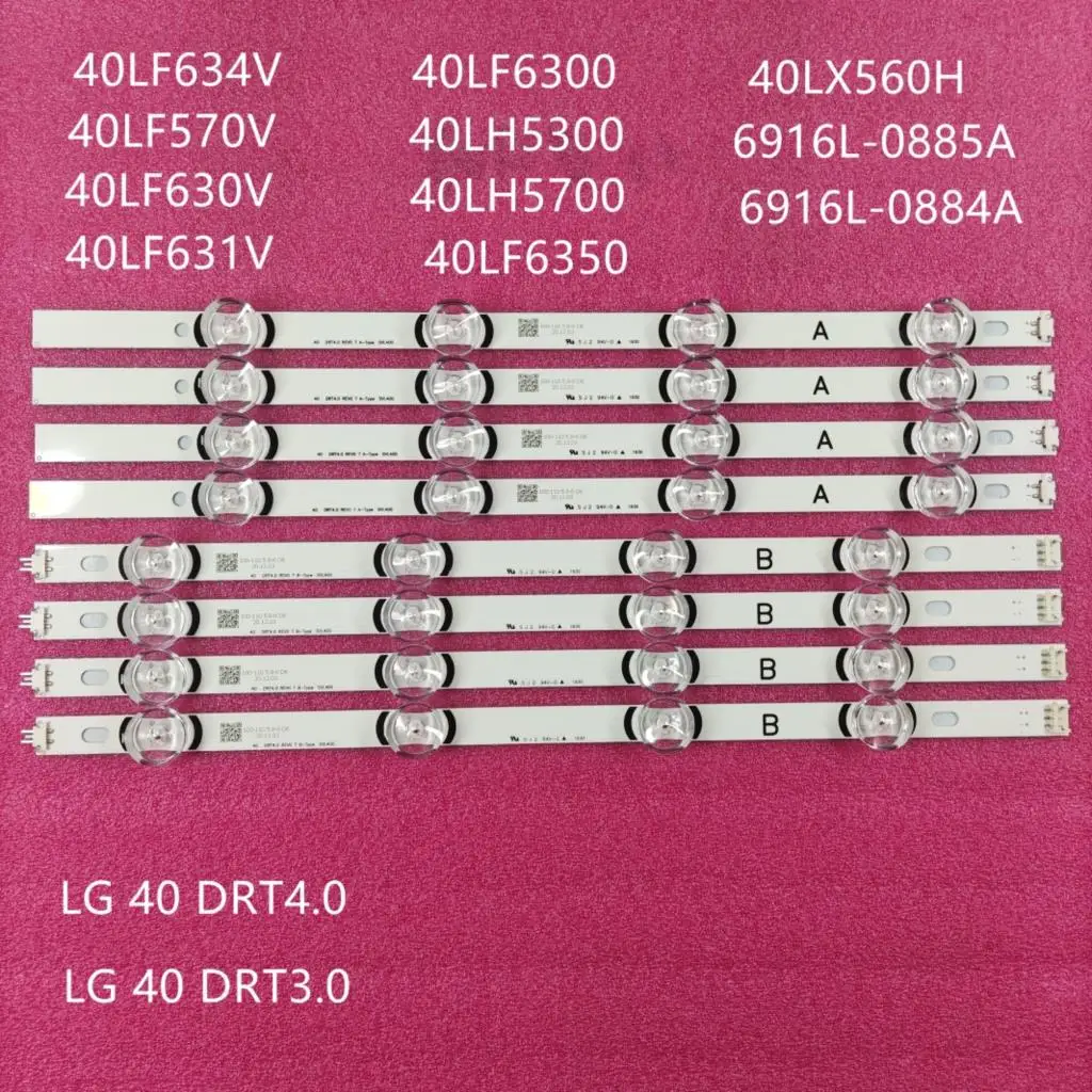 Светодиодная лента для подсветки телевизора LG 40 дюймов 40LF634V 40LF630V 40LF570V 40LF6300 40LH5300