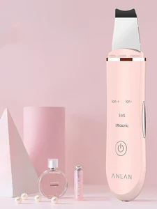 ANLAN Ультразвуковой скрабер скруббер для глубокой чистки лица удаляет грязь угри черные точки уменьшает морщины и пятна отбеливающий лифтин...