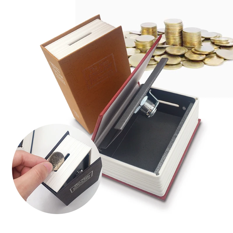 Secret Box Dictionary Safe Box Book Money Hidden Security Safe Lock Cash Money Coin Storage Jewellery Key Locker for Kid Gift Secret Box Dictionary Safe Box Book Money Hidden Security Safe Lock Cash Money Coin Storage Jewellery Key Locker for Kid Gift