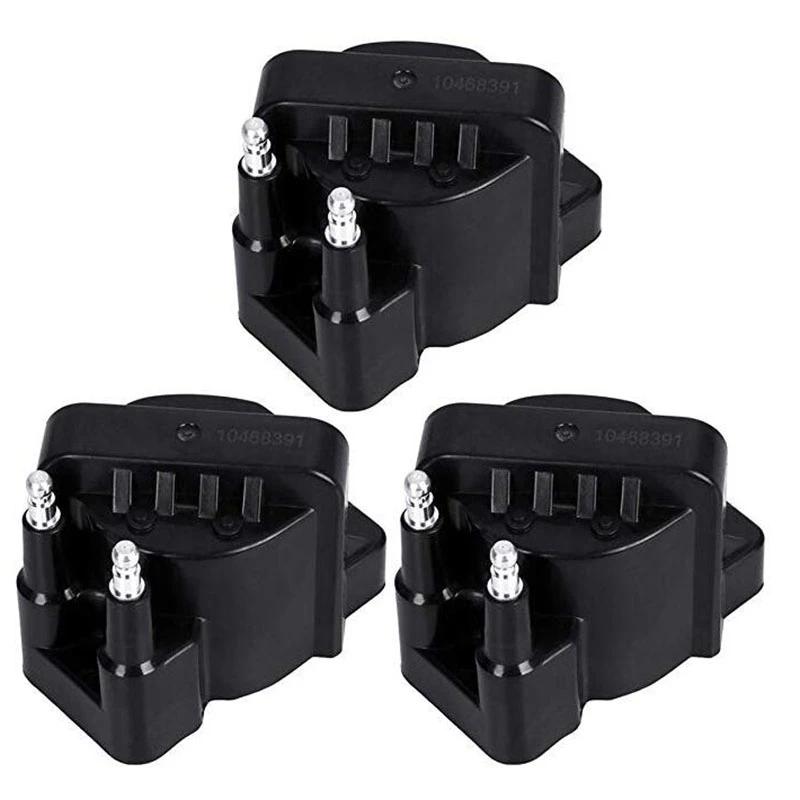 Комплект из 3 катушек зажигания для Buick Cadillac Chevrolet Oldsmobile Pontiac L4 V6 C849 DR39 5C1058 E530C