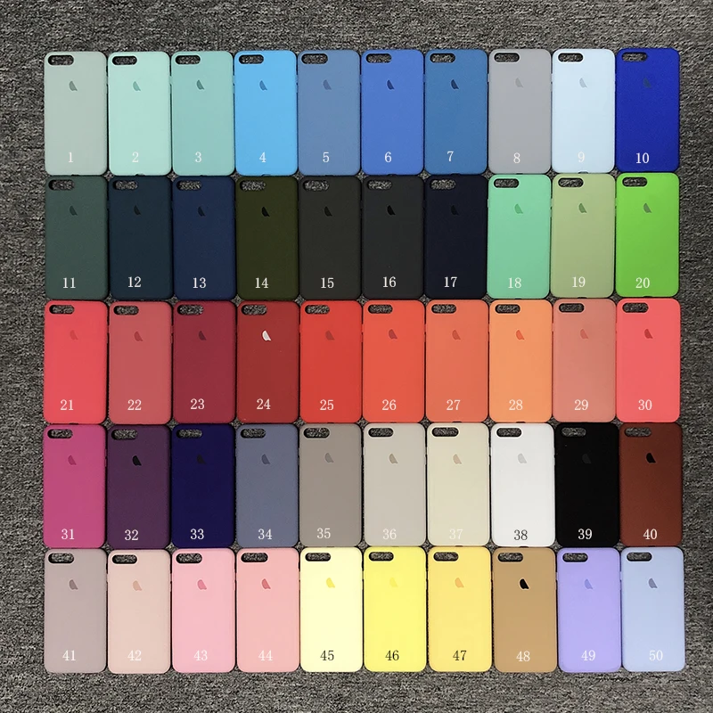 Luxury Official Original Liquid Silicone Phone Case for Apple 11 pro iPhone 6 6S 8 7 Plus X 10 XS XR MAX With Sign Cover |