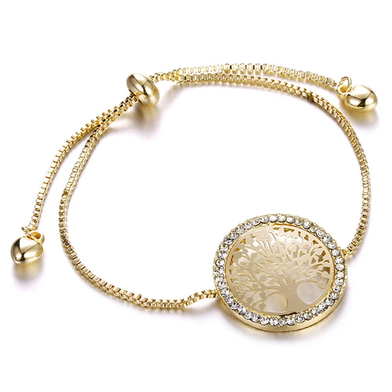 Женская прозрачная Хрустальная подвеска Pulseira Mujer Moda браслеты для женщин