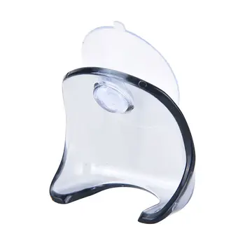 

1Pc Men's Razor Shaver Holder Plastic Razor Rack Sucked Suction-Cup Holder Hanger Holder Bathroom Tools