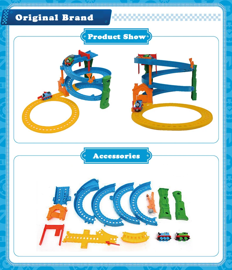 Томас и Друзья Перси гоночный поезд трек 1:43 литье под давлением детская развивающая машина игрушка трекмастер для детей игровой набор