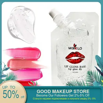 

DIY Clear Lip Gloss Base Oil Non-Stick DIY Lip Stick Material Gel for Lip Gloss Lipgloss Base Handmade Liquid Lipstick Base