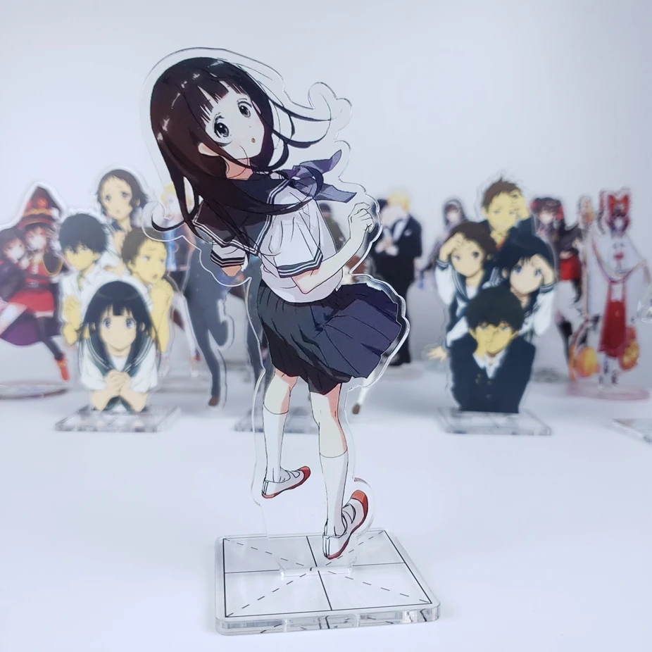 Японское аниме Hyouka Kotenbu Oreki Houtarou Chitanda Eru Cosplay фигурка на акриловой подставке +