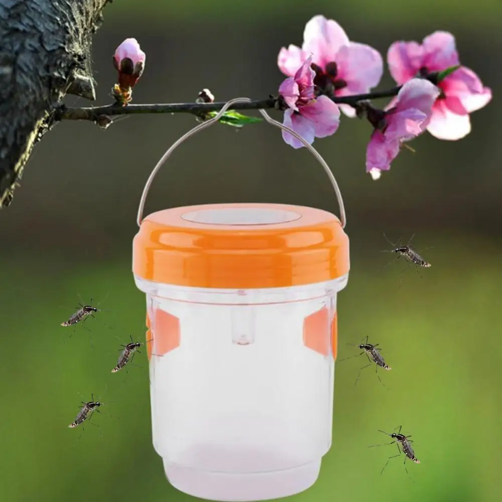 

LED Solar Powered Fly Trap Outdoor Plastic Insect Catcher Insect Mosquito Killer For In Tree Flying Bee Hornet Trap Catcher