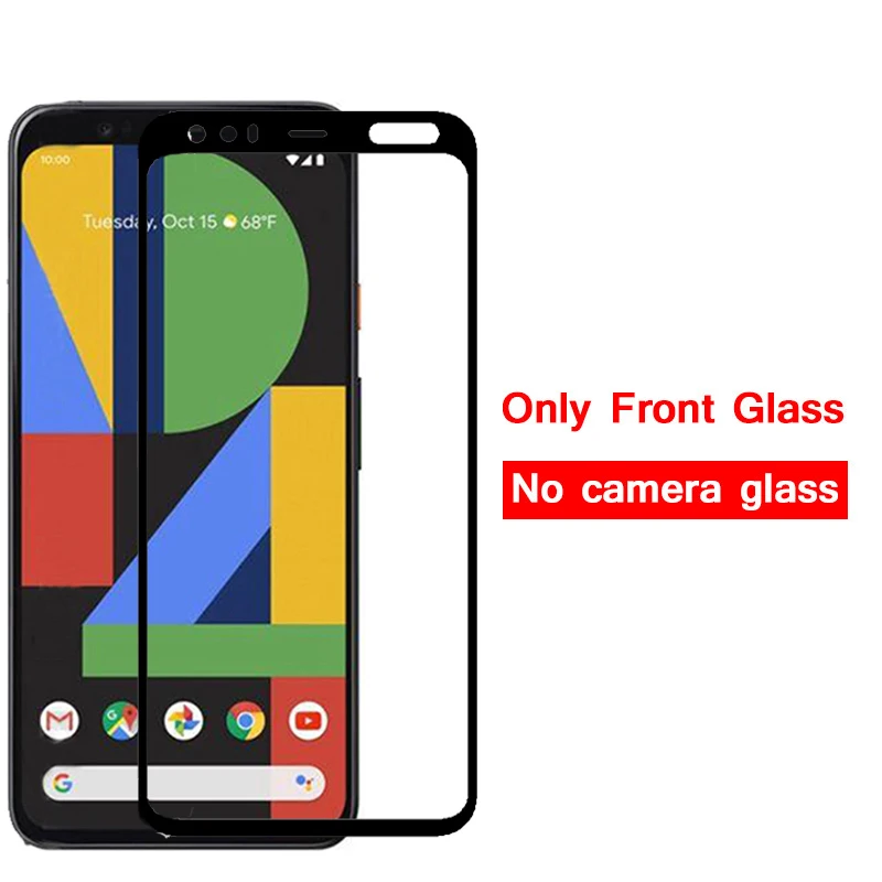 1Pcs screen Glass 2-в-1 Камера Стекло+ Экран закаленное Стекло для Google Pixel 4 Экран протектор Стекло на Google Pixel 4 XL 4XL защитный Стекло - Цвет: 1Pcs screen Glass