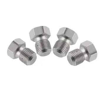 

Injector Plug Set Stainless Steel Oil Squirter Plug Set For B Series B16A B18C B17 Auto Car Accessories 1 Set