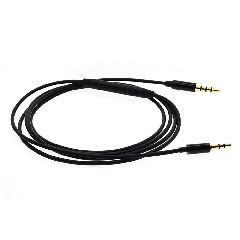 Audio Cable with Remote volume Control Mic for Bowers Wilkins P5 S2 P5 P5 Wireless P5 Recertified Headphone Replacement Cable