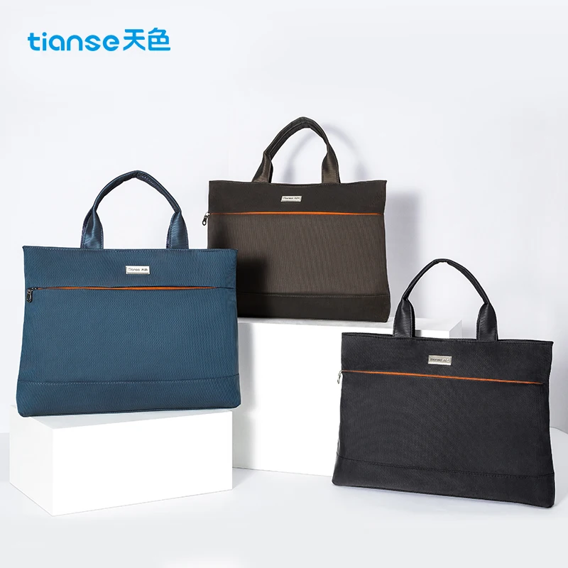 

TIANSE Commercial File Bag Laptop Bag Case 15.6 Inch Messenger Bags for MacBook Air 13 Case Waterproof Notebook Bag