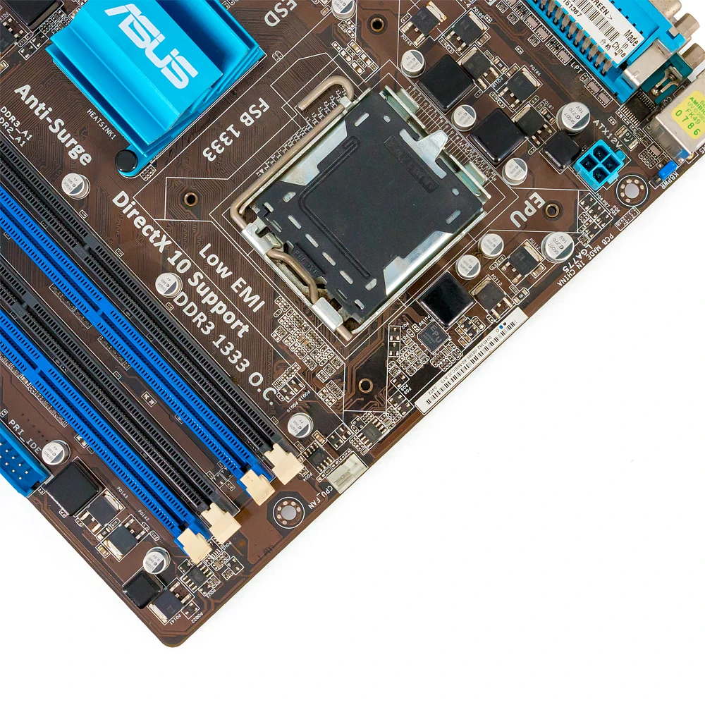 Tanie Asus P5G41C M LX płyta główna pulpitu G41 gniazdo LGA 775 dla rdzenia 2 Duo DDR3 8G SATA2 VGA uATX oryginalna używana płyta główna