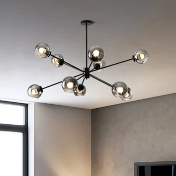 

Vintage Branch Chandelier Lamp Modern Designer Glass Chandelier Lighting Nordic Living Room/Bedroom Hanging Light Fixture