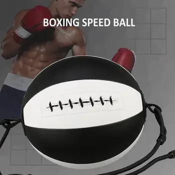 

Speed Ball Fitness Leather Boxing Ball Dodge Punching Ball For Gym Boxing Sports Training Fitness Equipment
