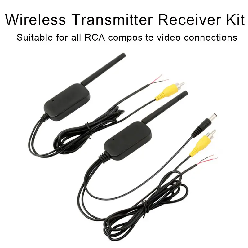 Top Rated Car Video transmitter Receiver kit 2.4G Wireless Cam