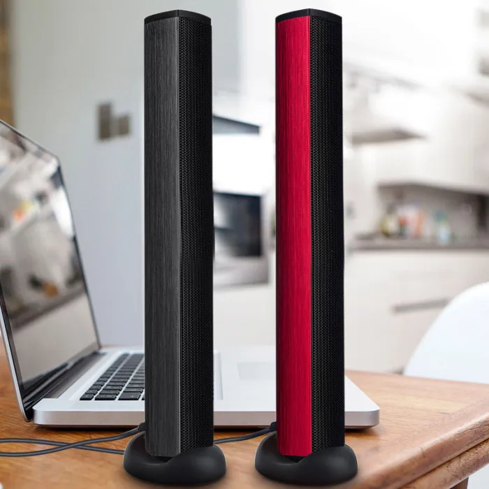 Мини USB Lautsprecher ноутбук сабвуфер стерео Саундбар для Noteook PC компьютерный телевизор HY99