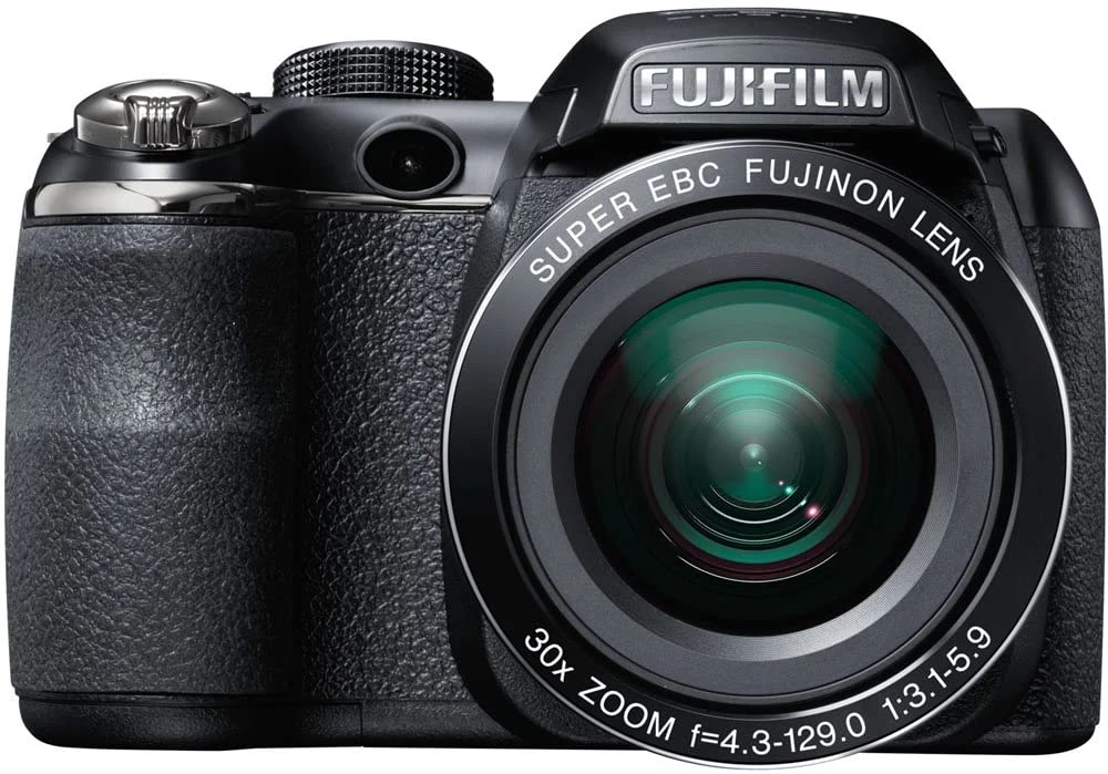 USED Fujifilm S4500 Compact Digital Camera3-inch LCD display High Quality Fujinon 30x Optical Zoom Lens 14MP CCD 720p HD Movies small digital camera