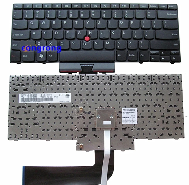 Abd klavye Lenovo için IBM Thinkpad E40 pointing kenar 14 kenar 15 Laptop  klavye işaret sopa ile - AliExpress