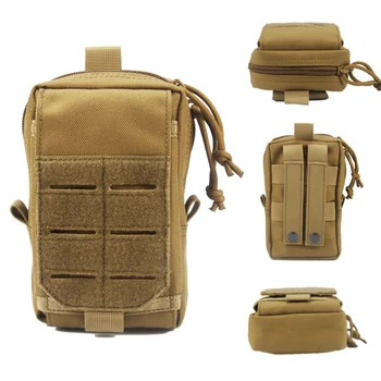 

Outdoor Hunting Molle EDC Pouch Utility Gadget Belt Waist Bag Portable Waterproof Camping Hiking Bags