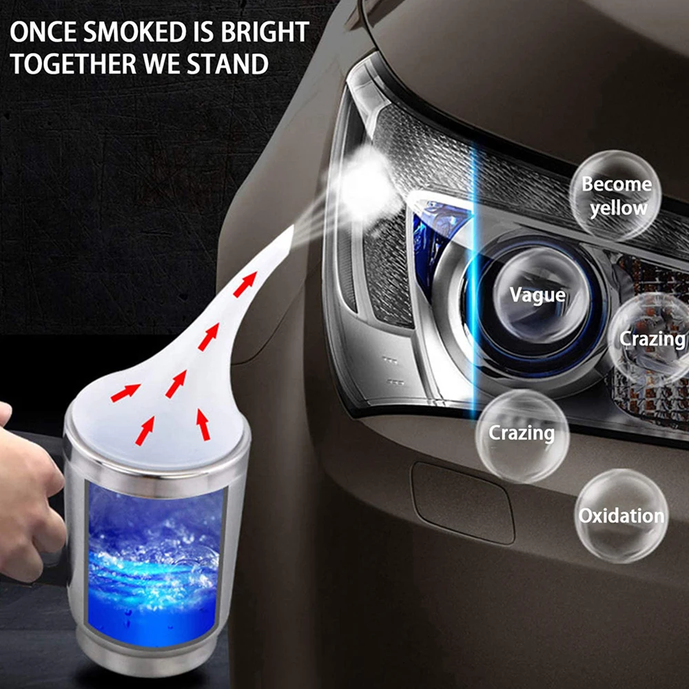 thumbnail image 2 of New Automotive Headlamp Restoration Fluid Kit, Multifunctional Car 2 of 11