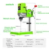 220V 710W Mini Bench Drill Electric Bench Drilling Machine Metal Making Drilling Drill Chuck 1-13mm Carpentry Drill Press 4