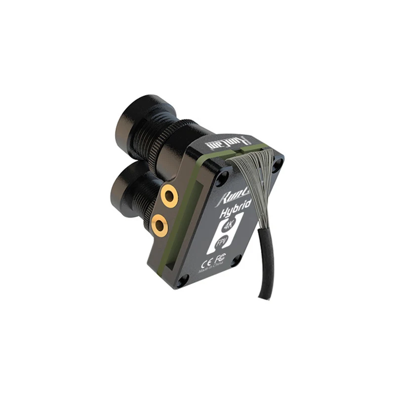  RunCam Hybrid Dual Lens Wide Angle 4K HD Mini FPV Camera HD Recording FOV 145 Degree SONY 8MP Senso