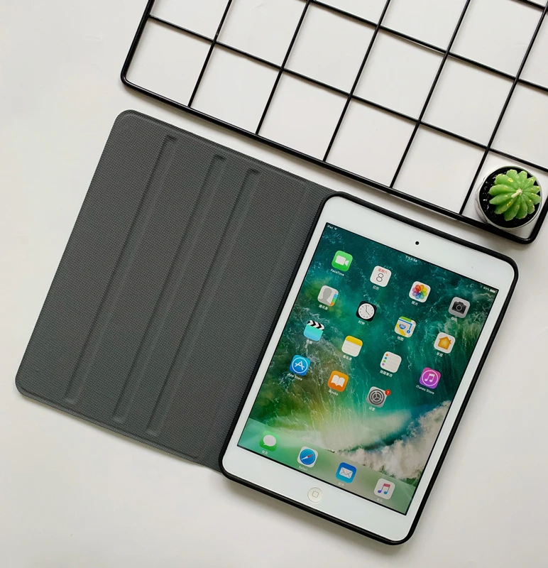 Автоматический будильник смарт-чехол с подставкой для Планшеты ipad Mini1 на возраст 2, 3, 4, 5, ipad air 2 3 pro 10,5 Мультфильм защитный чехол для ipad 2, 3, 4 18 9,7