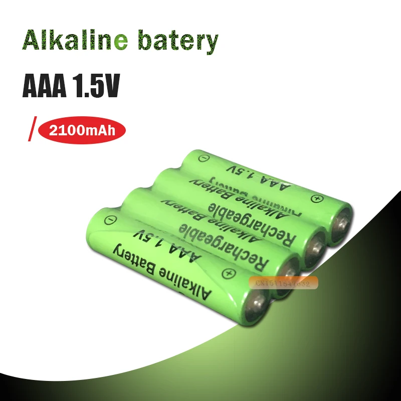 Щелочная аккумуляторная батарея AAA 2100 мА · ч 4-20 шт. 1 5 В для игрушек светильник с