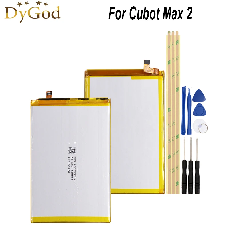 DyGod 5000mAh для Cubot Max 2 батарея высокого качества запасная батарея для мобильного телефона для Cubot Max 2 с бесплатными инструментами
