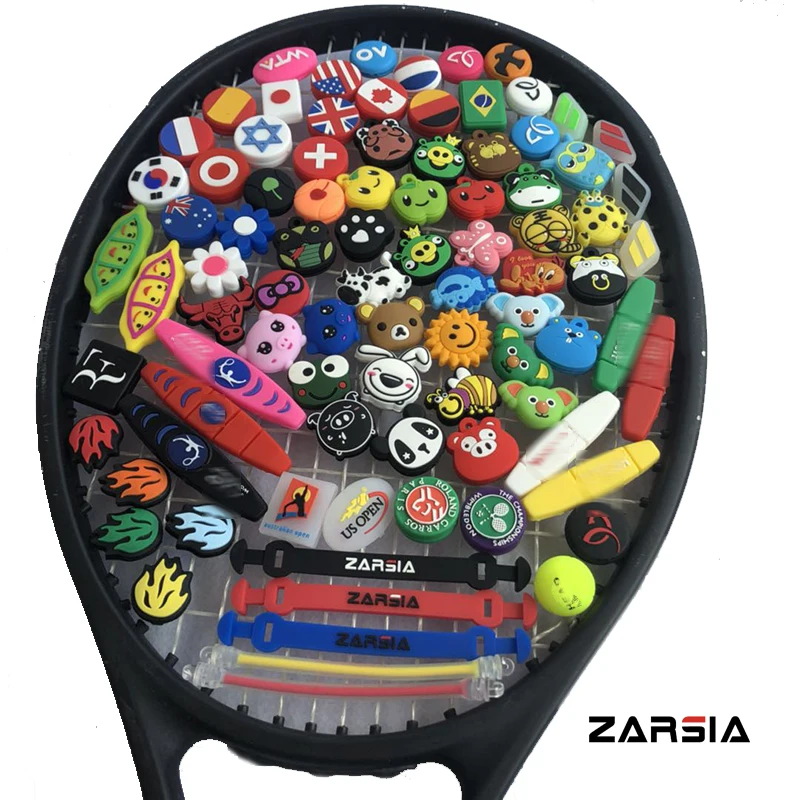Assorted-Types Tennis-Racquet/tennis-Racket-Dampeners ZARSIA 50pcs/Lot