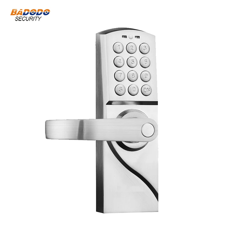 Электрический Пароль Код дверной замок Смарт блокировка цифровой клавиатуры с механическим ключом для Домашний Деревянный двери