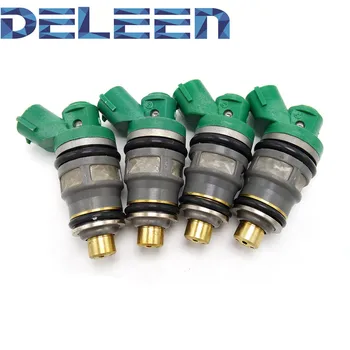 

Deleen 4PCS high impedance Fuel Injector 15710-87J00 Fit For Suzuki 1999-2010 Car Accessories