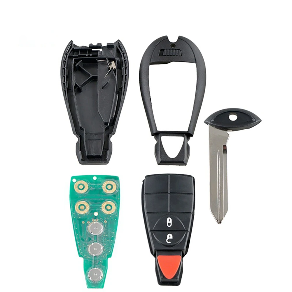 For Dodge Ram 1500 2500 3500 Remote Control Key 5-Button Car Key GQ4-53T With Chip ID46 433 Frequency Semi-Car 2013-