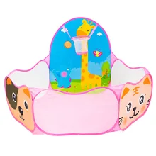 Стильный игровой домик для хранения с героями мультфильмов, складной детский тент, морской мяч для стрельбы, бассейн для детей 0-3 лет