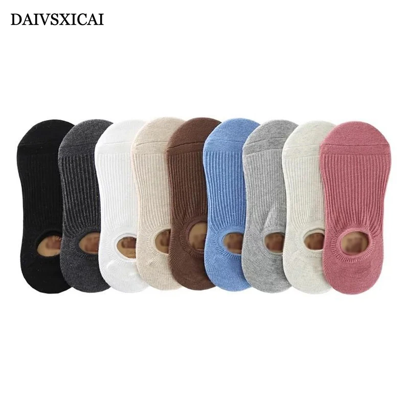 3 пара/лот = 6 штук, летние хлопковые незаметные женские носки с закрытым носком в студенческом стиле, модные женские носки-лодочки