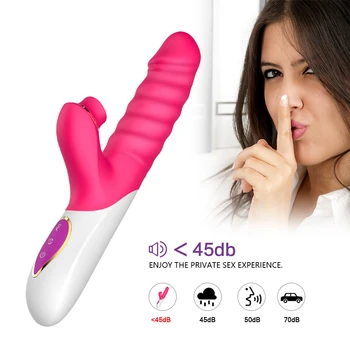 Sucker Vibrator G-Spot Dildo Tongue Clitoris Stimulator Female Vagina Clit Sucking USB Charger Masturbator Sex Toys for Woman 5