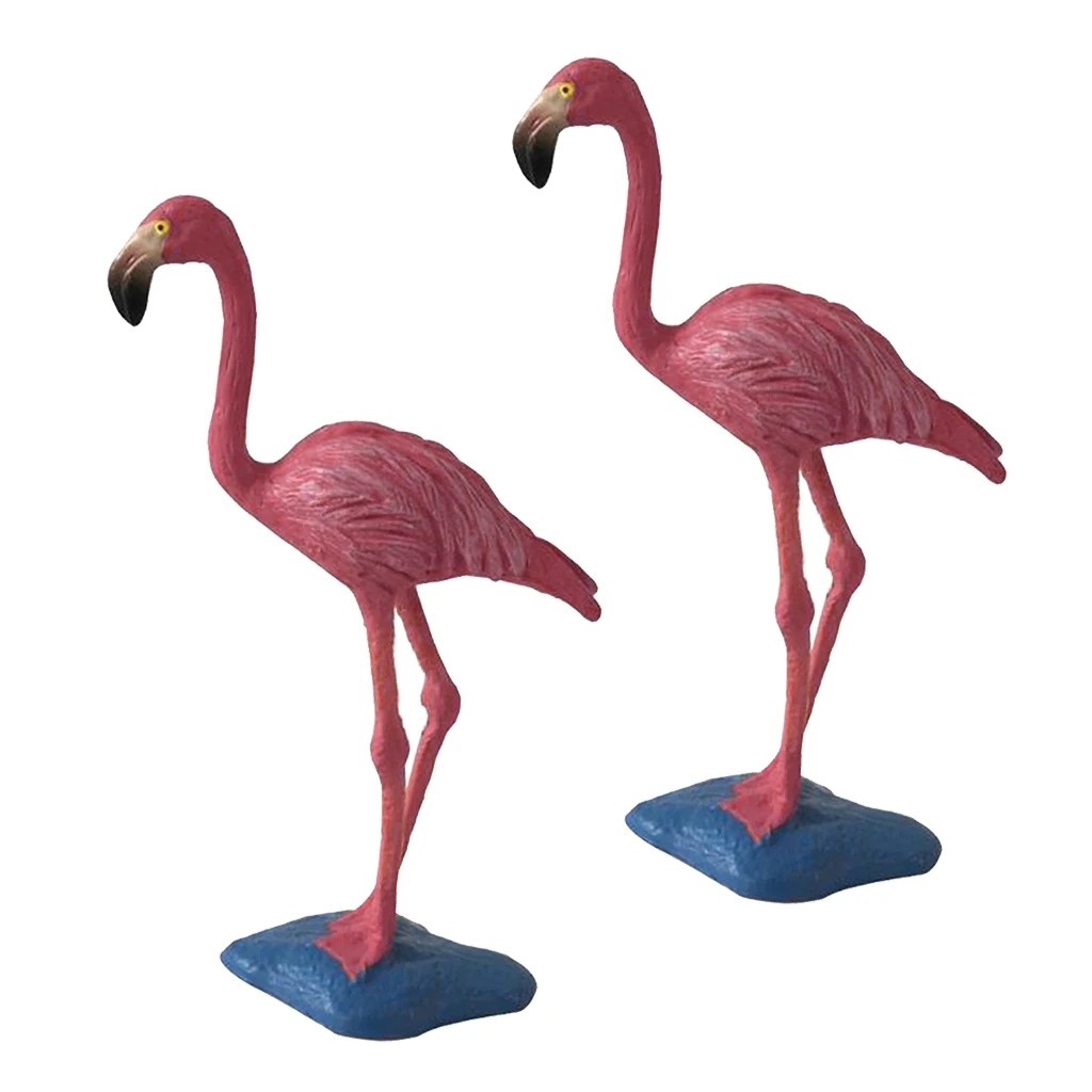 2Pcs Artificial Flamingo for Wedding Decoration Party Accessories