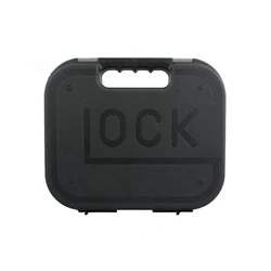 Alta qualidade para glock abs caso pistola protetor de espuma acolchoado forro tático caça acessórios para glock caixa