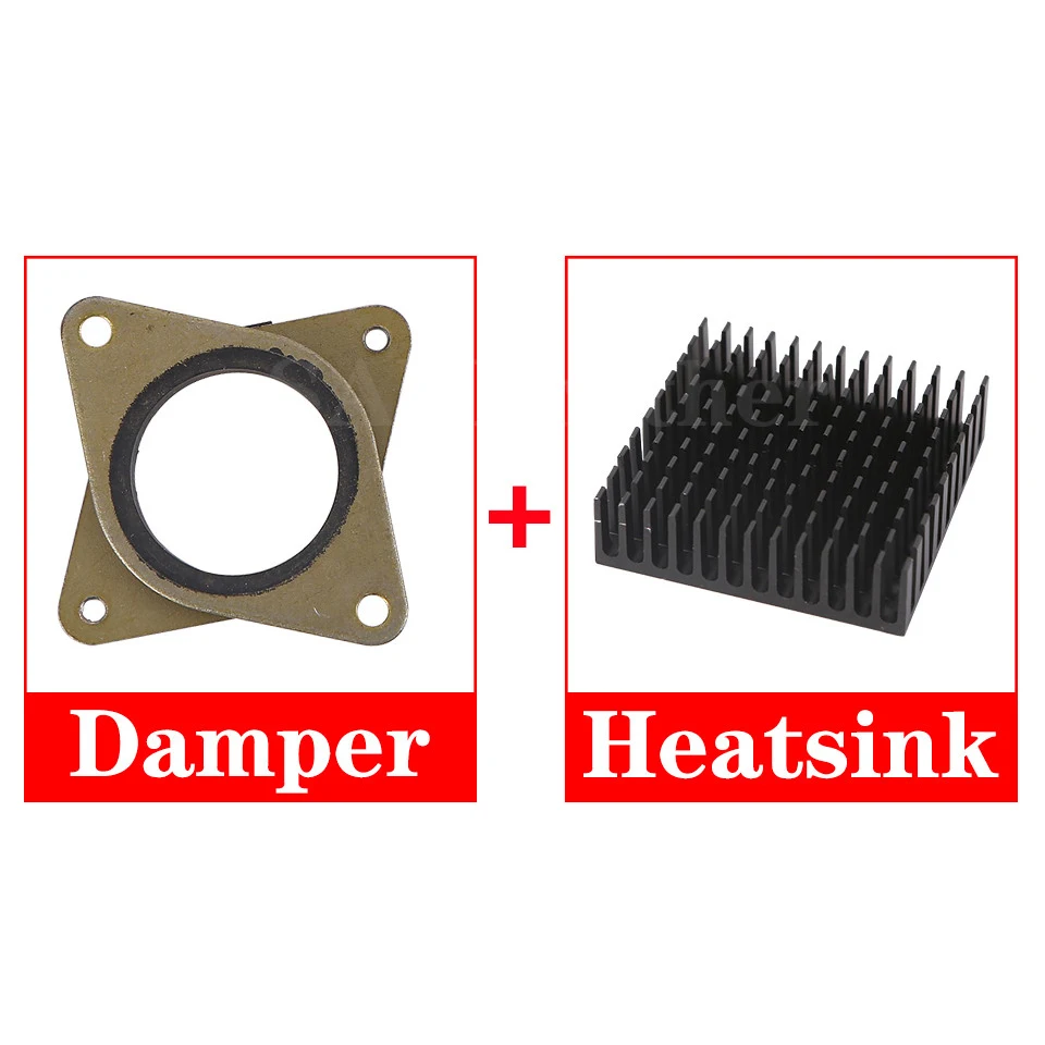 NEMA 17 Damper Meal &amp Stepper Motor Vibration Dampers Imported genuine shock absorber With Heat Sink for 42 stepper motor | Компьютеры