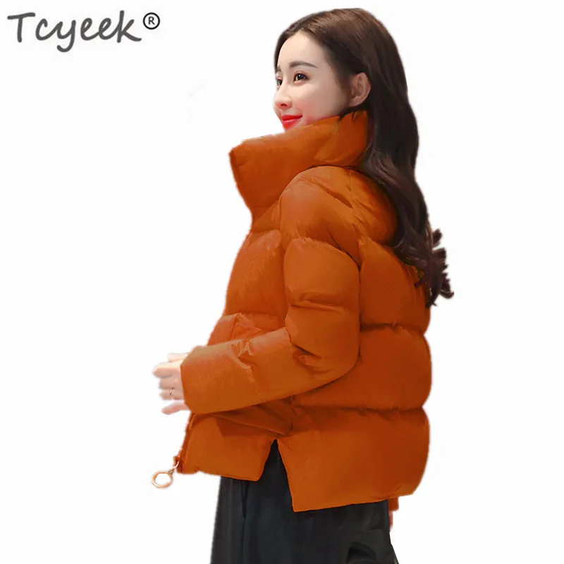 

Thick Down Cotton Parkas Winter Jacket Women Short Slim Fit Clothes Fashion Ladies Coat Chaqueta Mujer LWL772