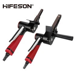 HIFESON – ponceuse à Air industriel 10S, ponceuse à bande, outil de polissage pneumatique, rectifieuse d'angle, 10x330mm/20x520mm 