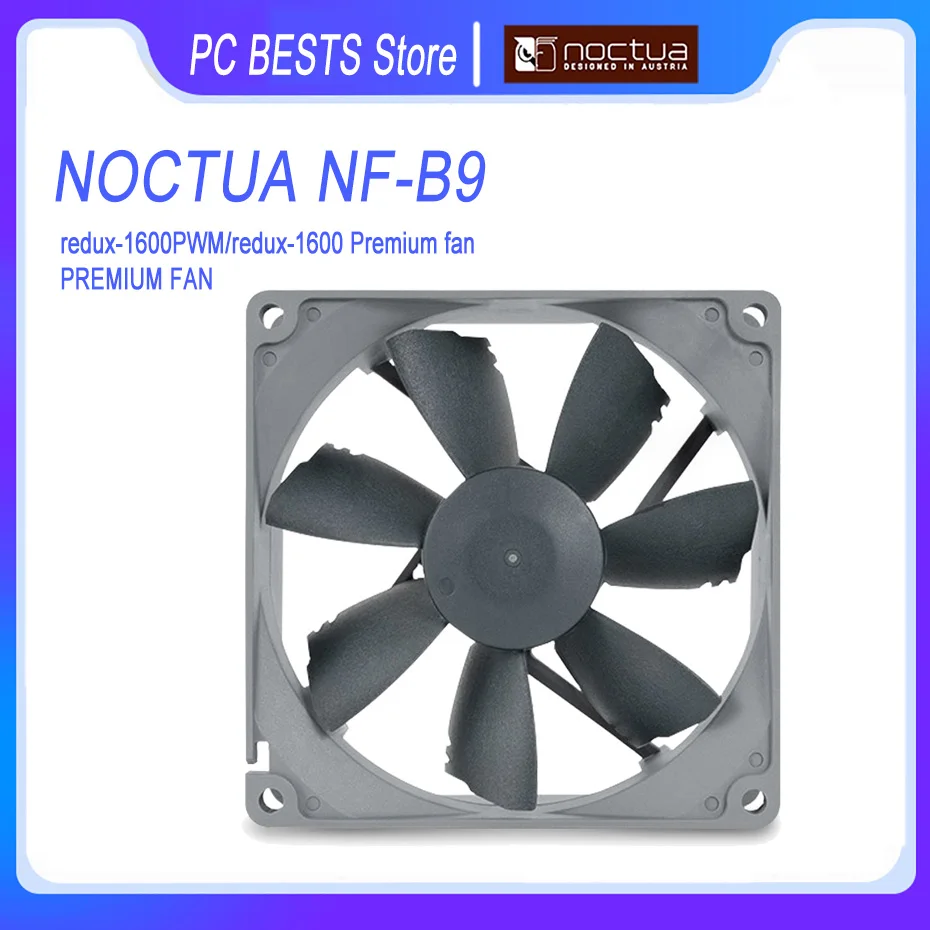 

Noctua NF-B9 redux-1600/redux-1600 PWM Temperature Control 9CM Fan 3Pin/4Pin CPU Chassis Heatsink Quiet Case Fans