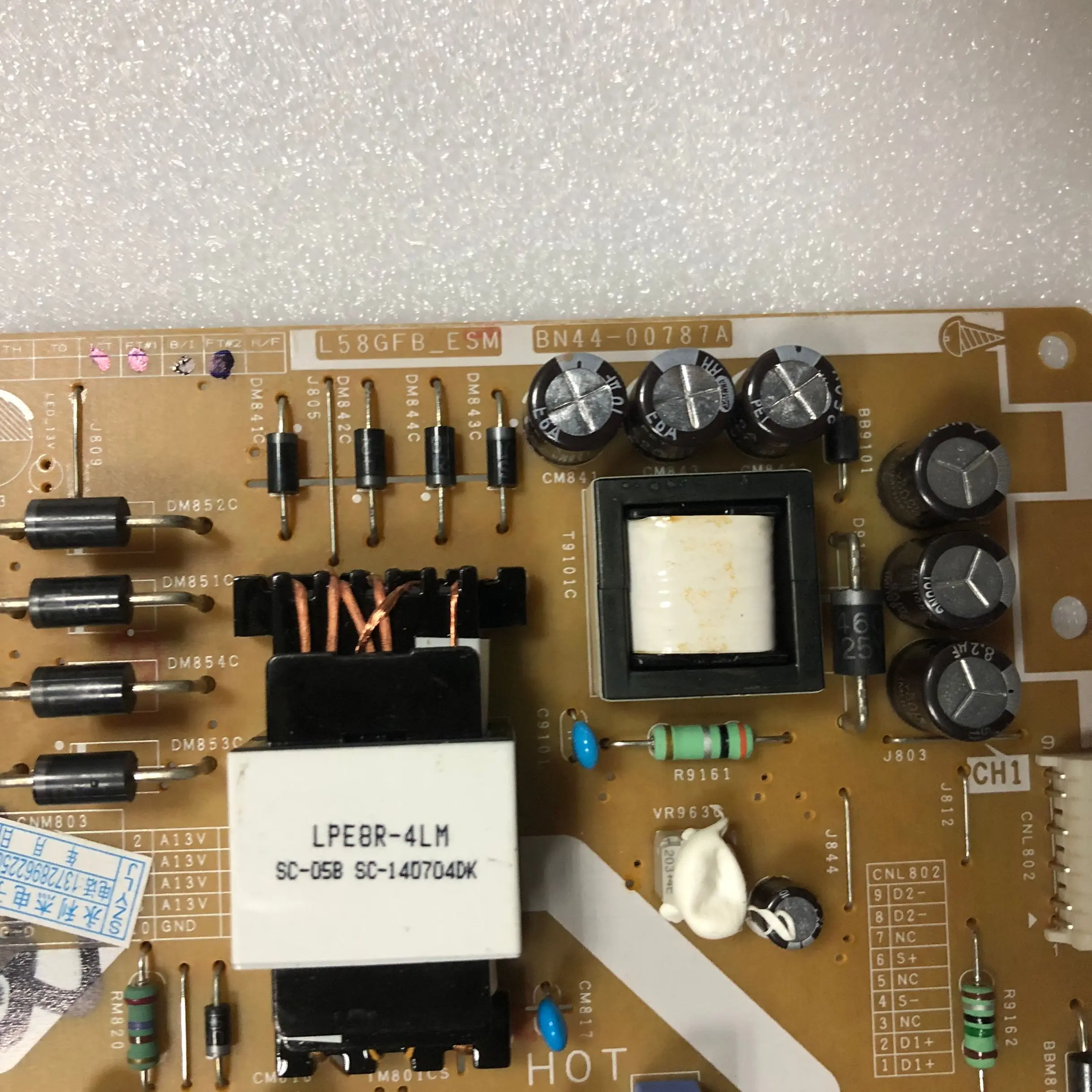 Б/у и оригинальный l58gfb _ ESM BN44 00787A|ЖК-экраны панели для планшетов| |